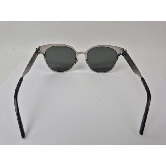 Saint Laurent SL M42 005 Matte Silver Grey Sunglasses